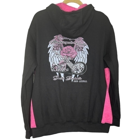 NWT Sturgis Motorcycle Rally SD 2022 Fleece Lined Hoodie - Picture 2 of 6